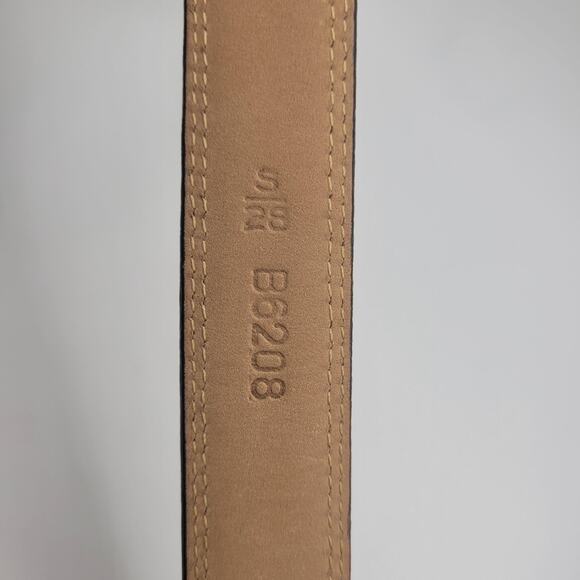 Brighton Belt 28 Brown Textured Leather Western Silver Buckle Cowgirl Rodeo